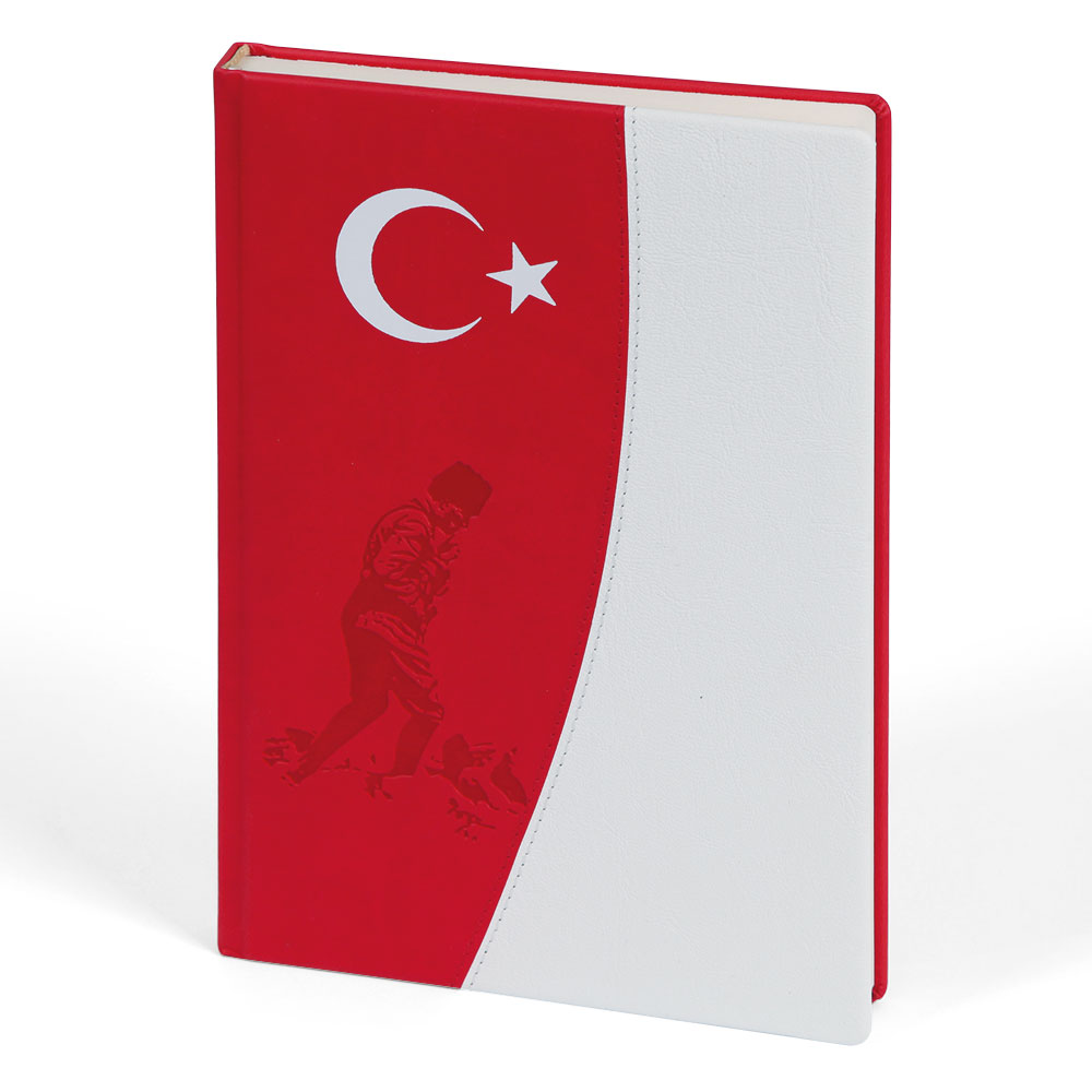 ATATÜRK TARİHSİZ DEFTER (17X24 CM)